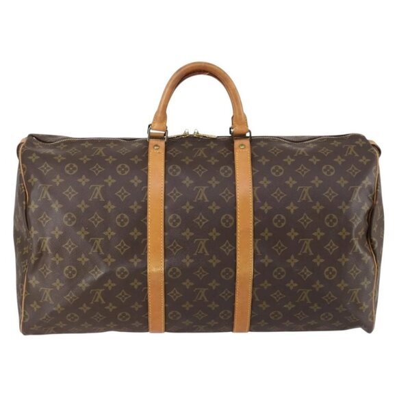 LOUIS VUITTON Monogram Keepall 55 Boston Bag - Picture 2 of 15
